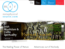 Tablet Screenshot of metaphysicalsource.com